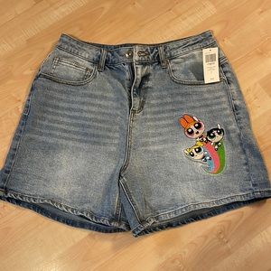 Powerpuff Girls Hot Topic denim shorts